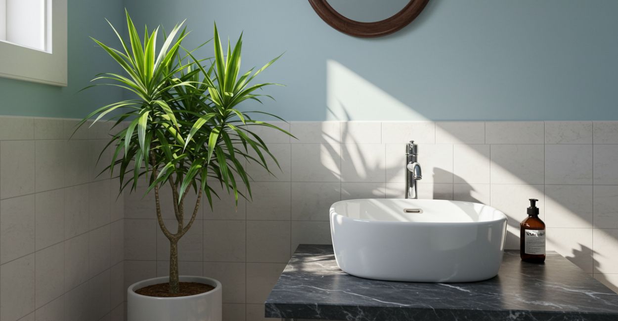 plantas para banheiro