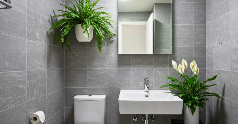 plantas que adoram a umidade do banheiro