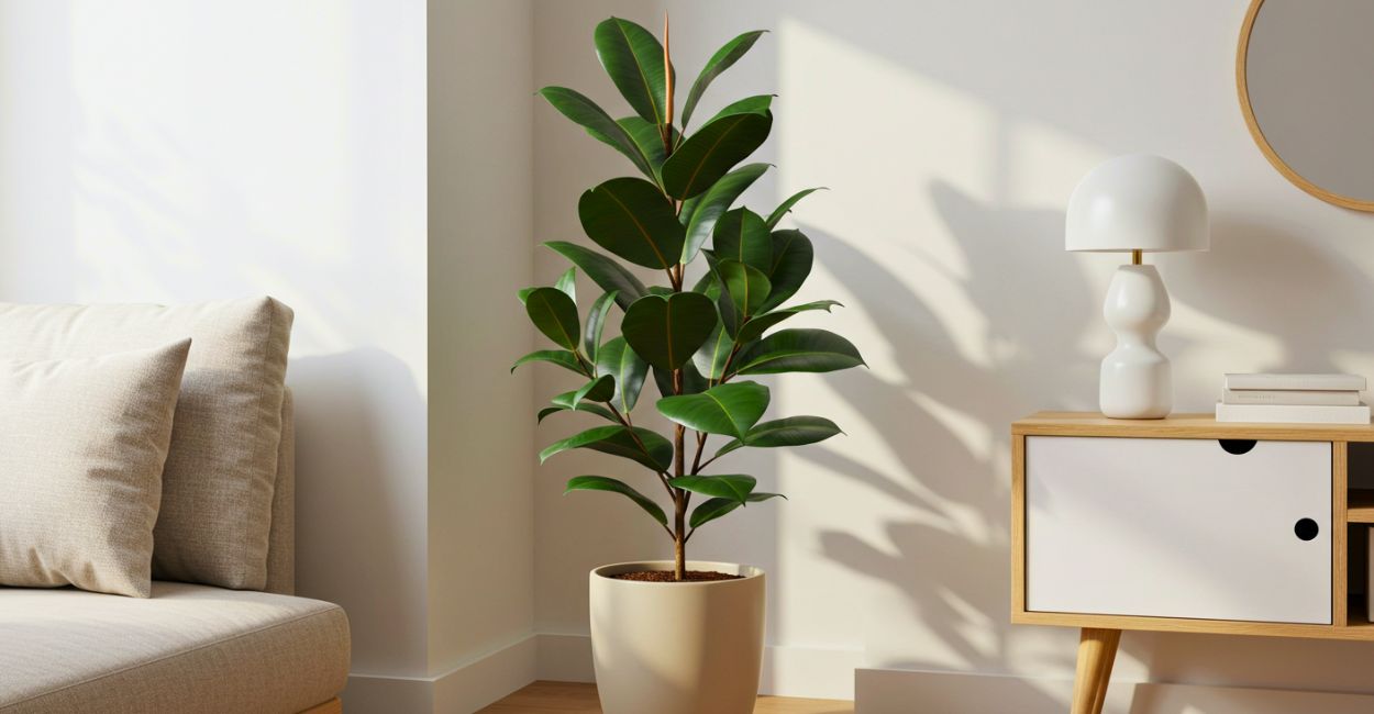planta na decoração