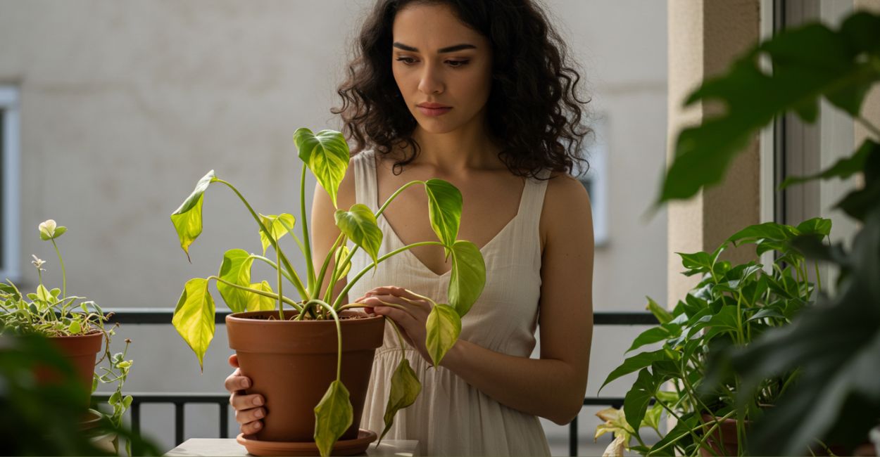 erros ao cuidar de plantas