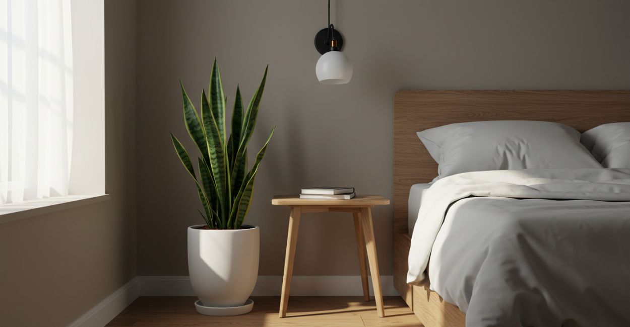 pode ter uma espada-de-são-jorge no quarto