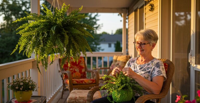 samambaia em apartamento