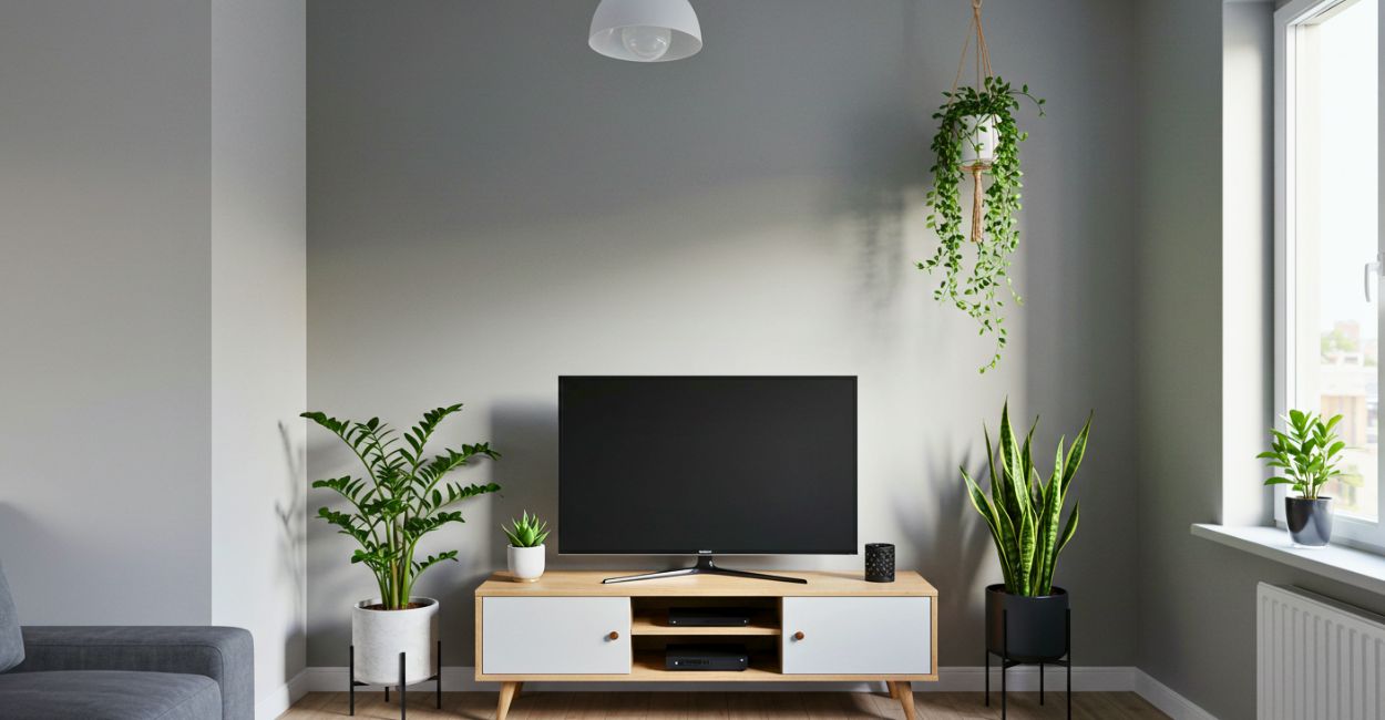 plantas para decorar a sala