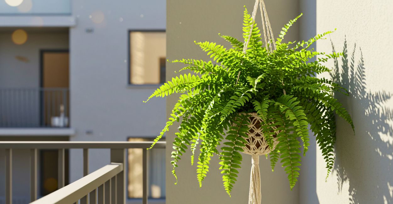 samambaia cheia e bonita