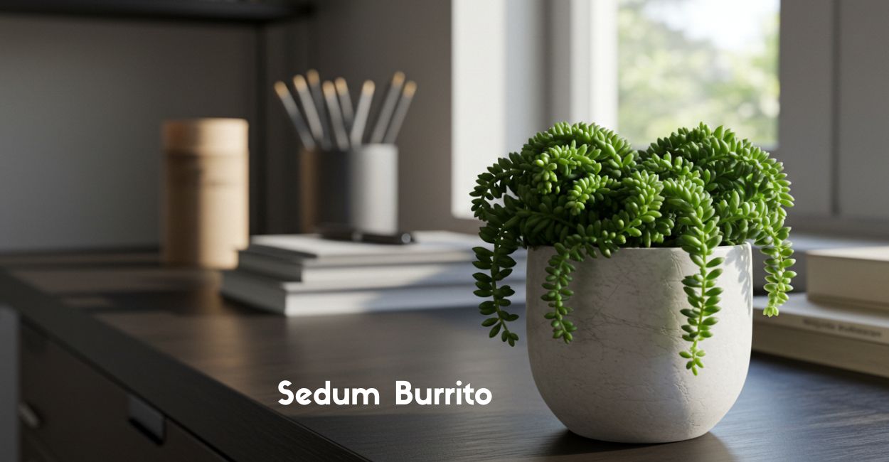 home office com plantas