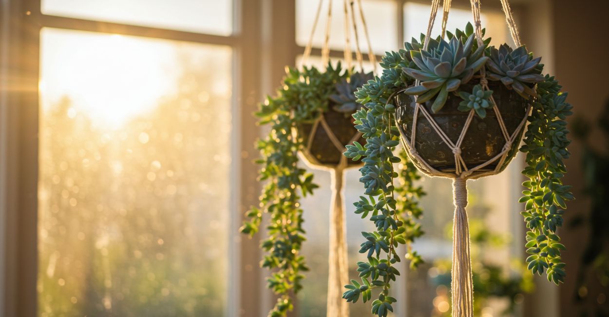 tipos de suculentas pendentes