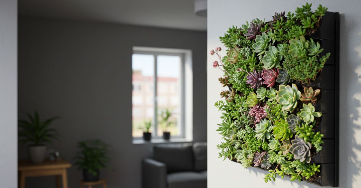 jardim vertical parede