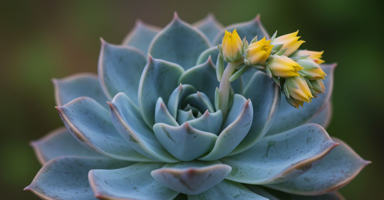 Suculenta Echeveria com Florida