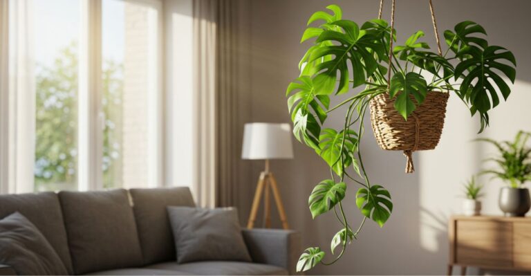 cuidados com a monstera pendente