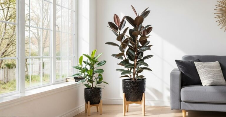 Ficus Elastica Burgundy