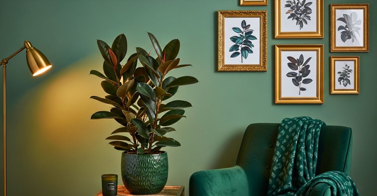 Ficus Elastica Burgundy