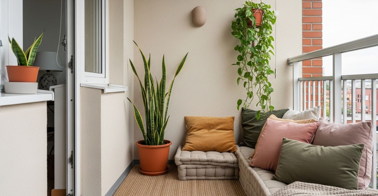 sacada pequena decorada