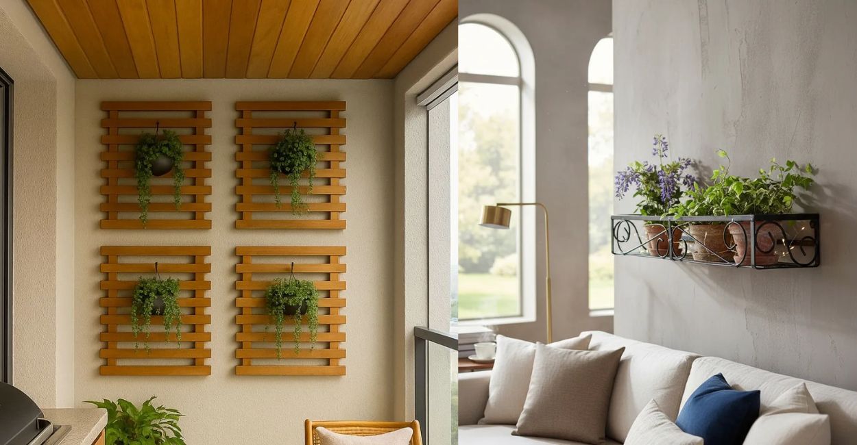 suporte para jardim vertical